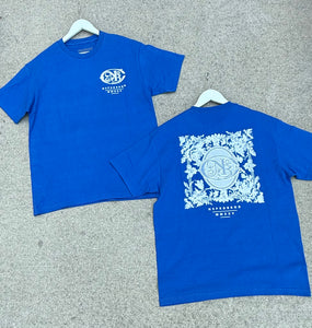 Royal “NBC co.” T-shirt