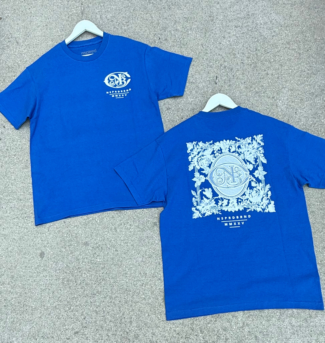 Royal “NBC co.” T-shirt