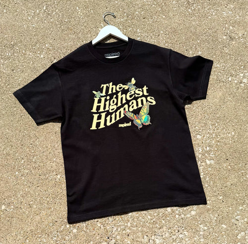 Black “Highest Human T-shirt”