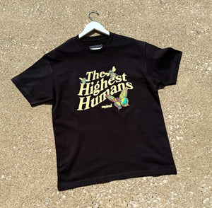 Black “Highest Human T-shirt”