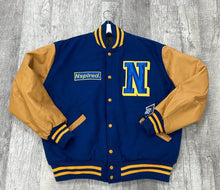 Royal & Gold “Collegiate N” Varsity Jacket